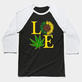 Love Weed Baseball T-Shirt